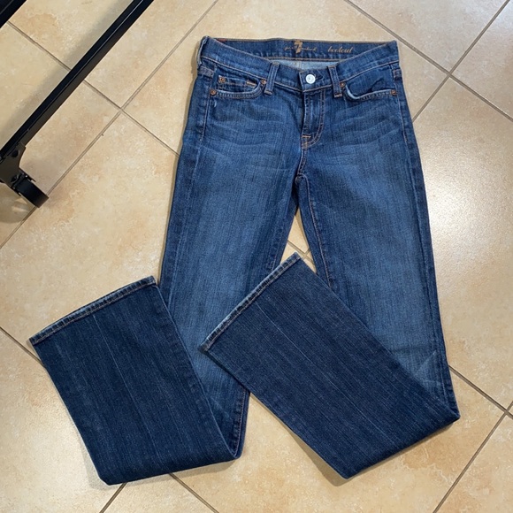7 for All Mankind boot cut jeans  24 - Picture 4 of 5